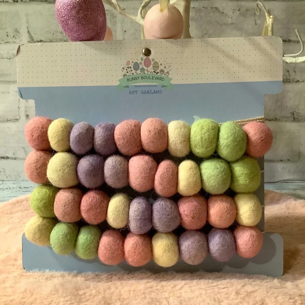 Bunny Boulevard 6Ft Easter Garland Only